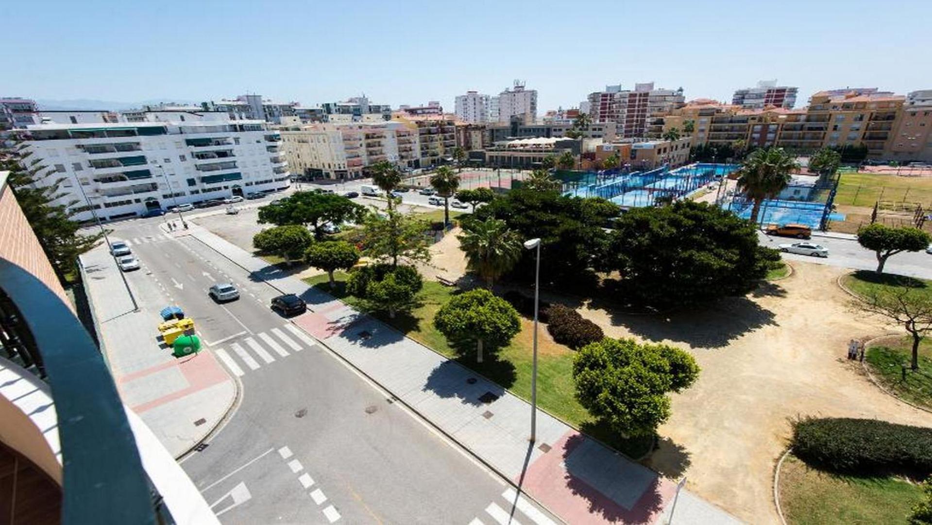 Atico Olimpo Apartment Torre Del Mar Bagian luar foto